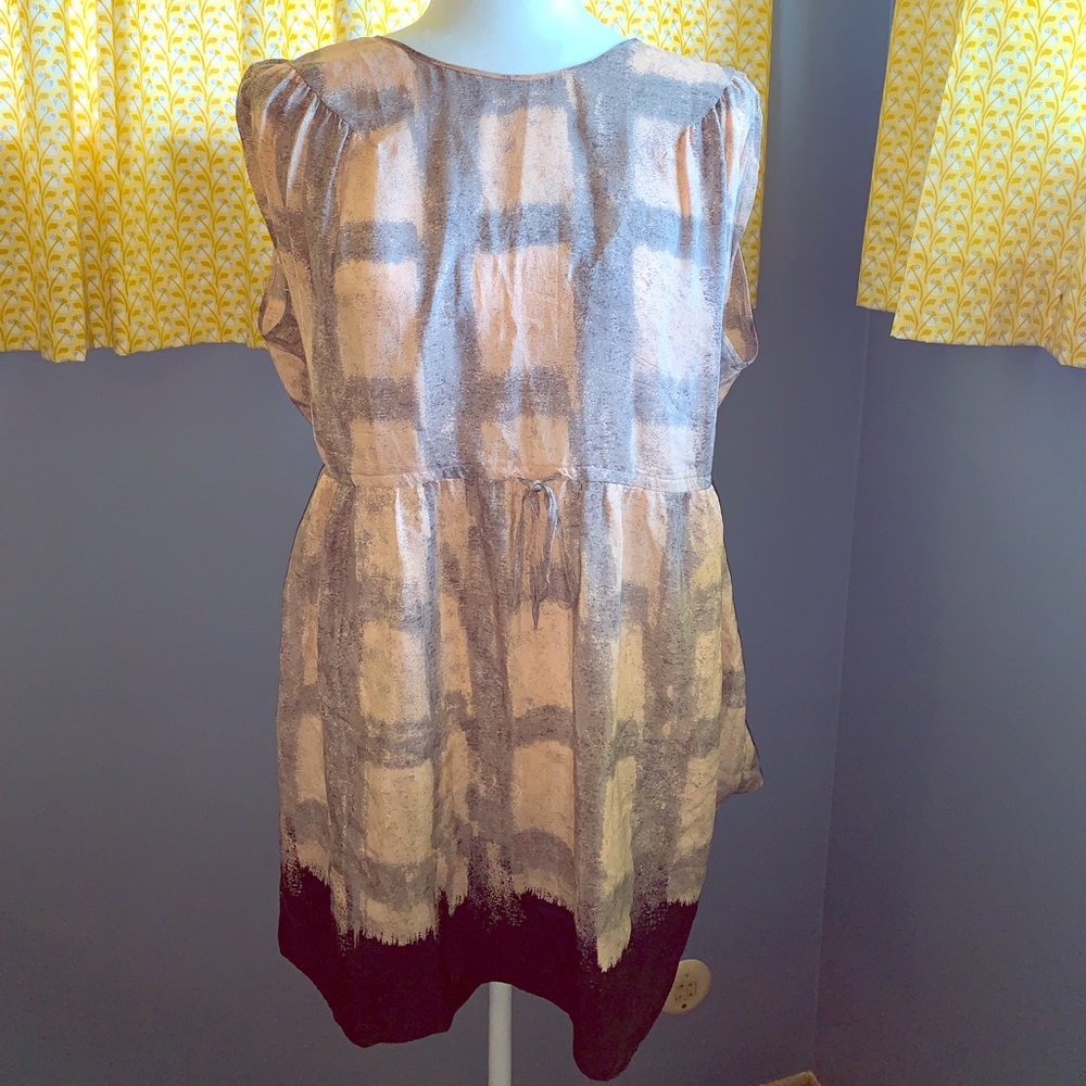 Dil Anthropologie Silk Tunic Dress